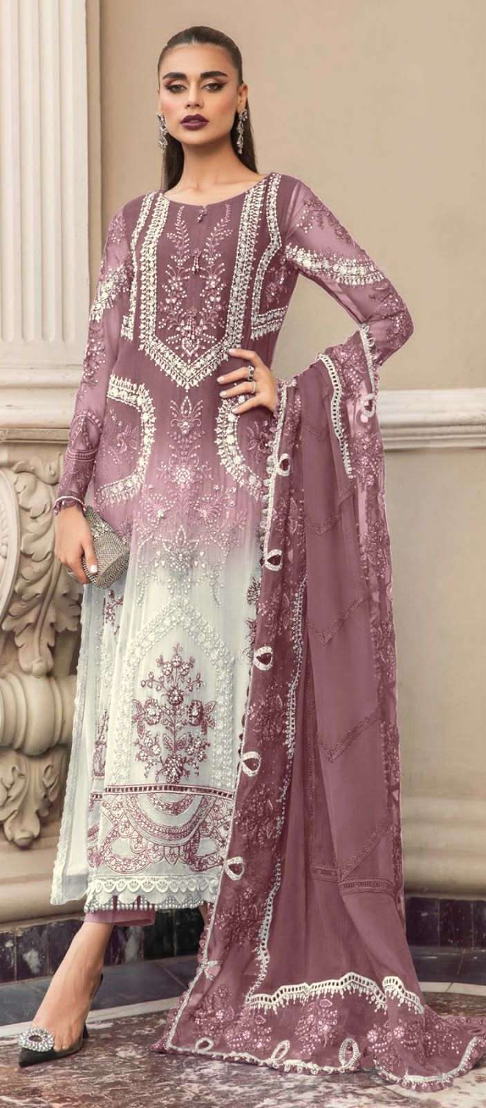 Saniya Maria B Lawn Vol 25 Salwar Kameez Wholesale catalog