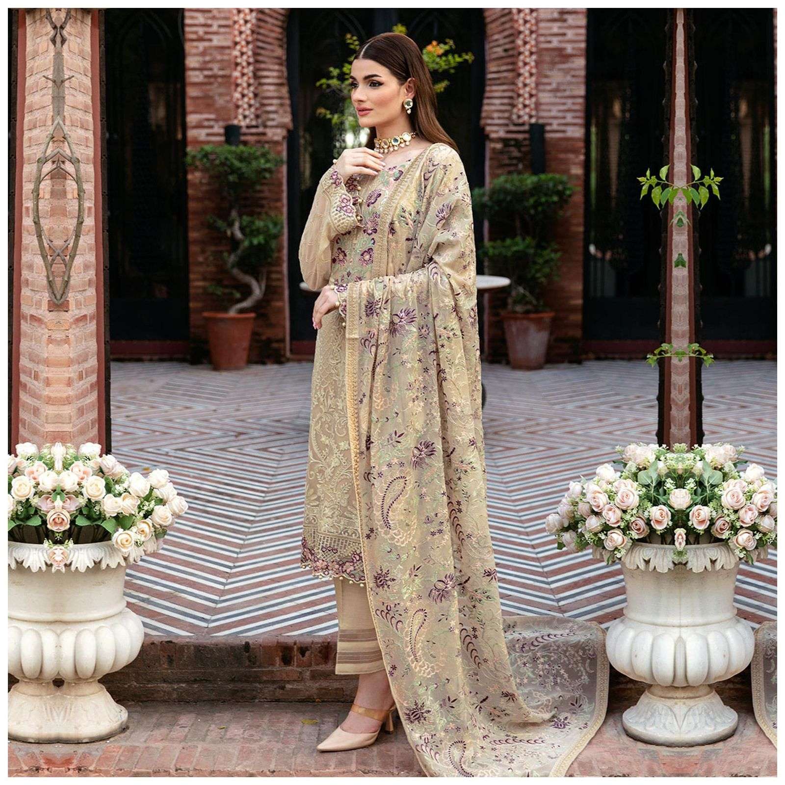 Saniya Ramsha Vol 1 Pakistani Suits Wholesale catalog