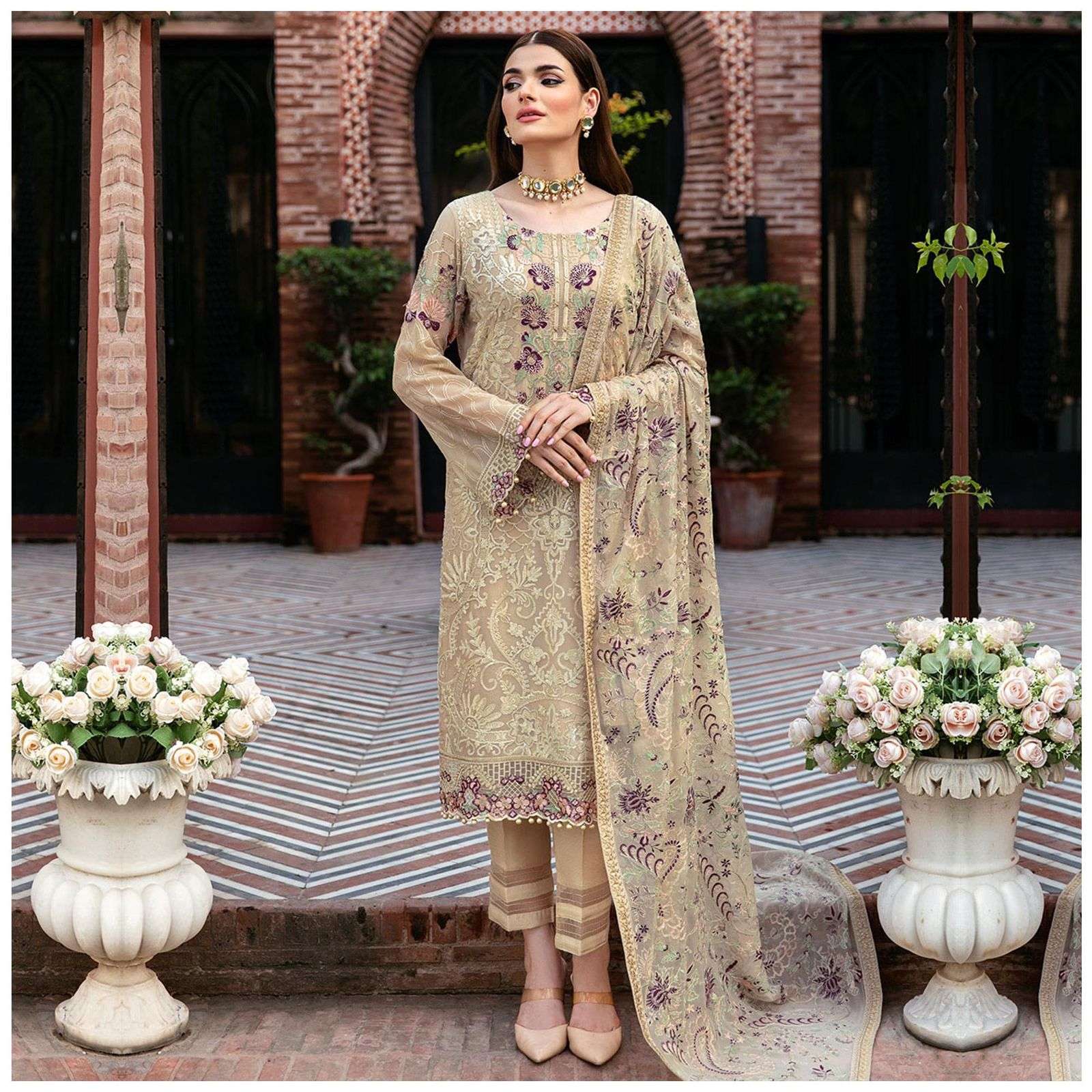 Saniya Ramsha Vol 1 Pakistani Suits Wholesale catalog