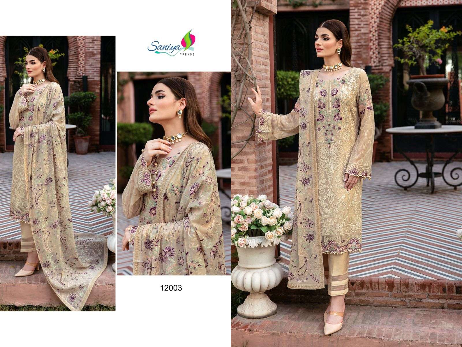 Saniya Ramsha Vol 1 Pakistani Suits Wholesale catalog
