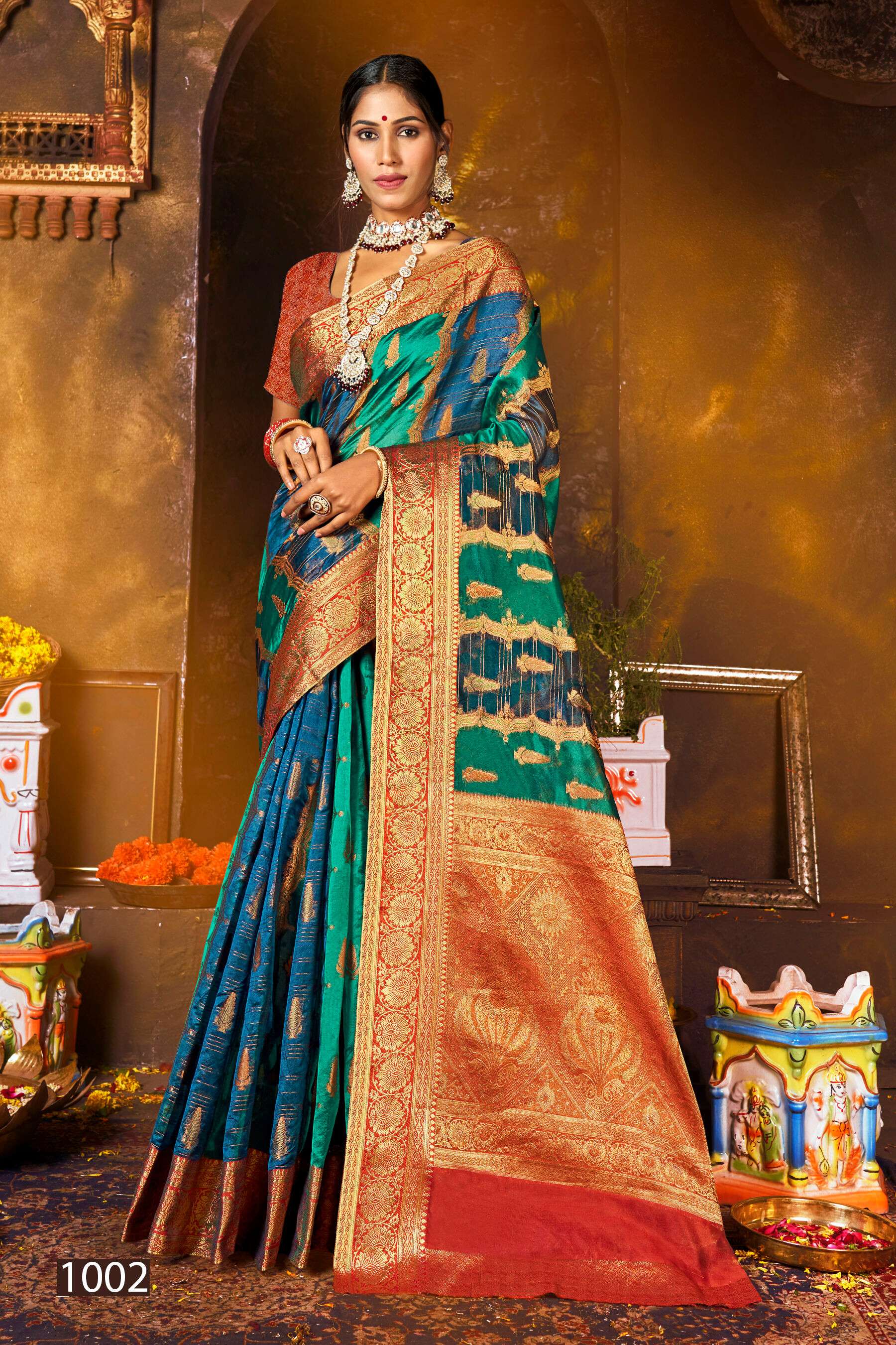Saroj Maniratna vol.1 Soft organza Wholesale catalog  