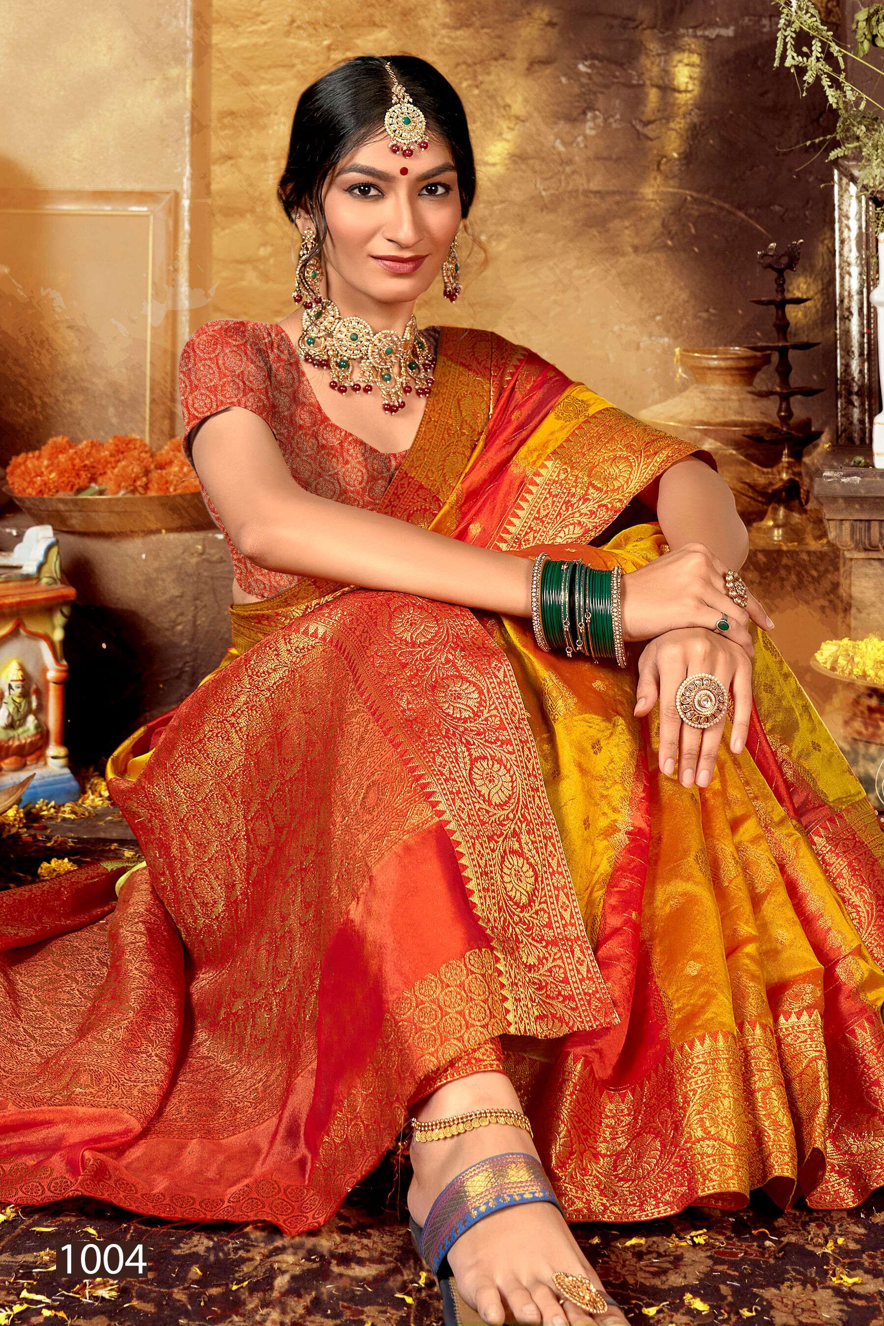 Saroj Maniratna vol.2 Soft organza Saree Wholesale catalog    