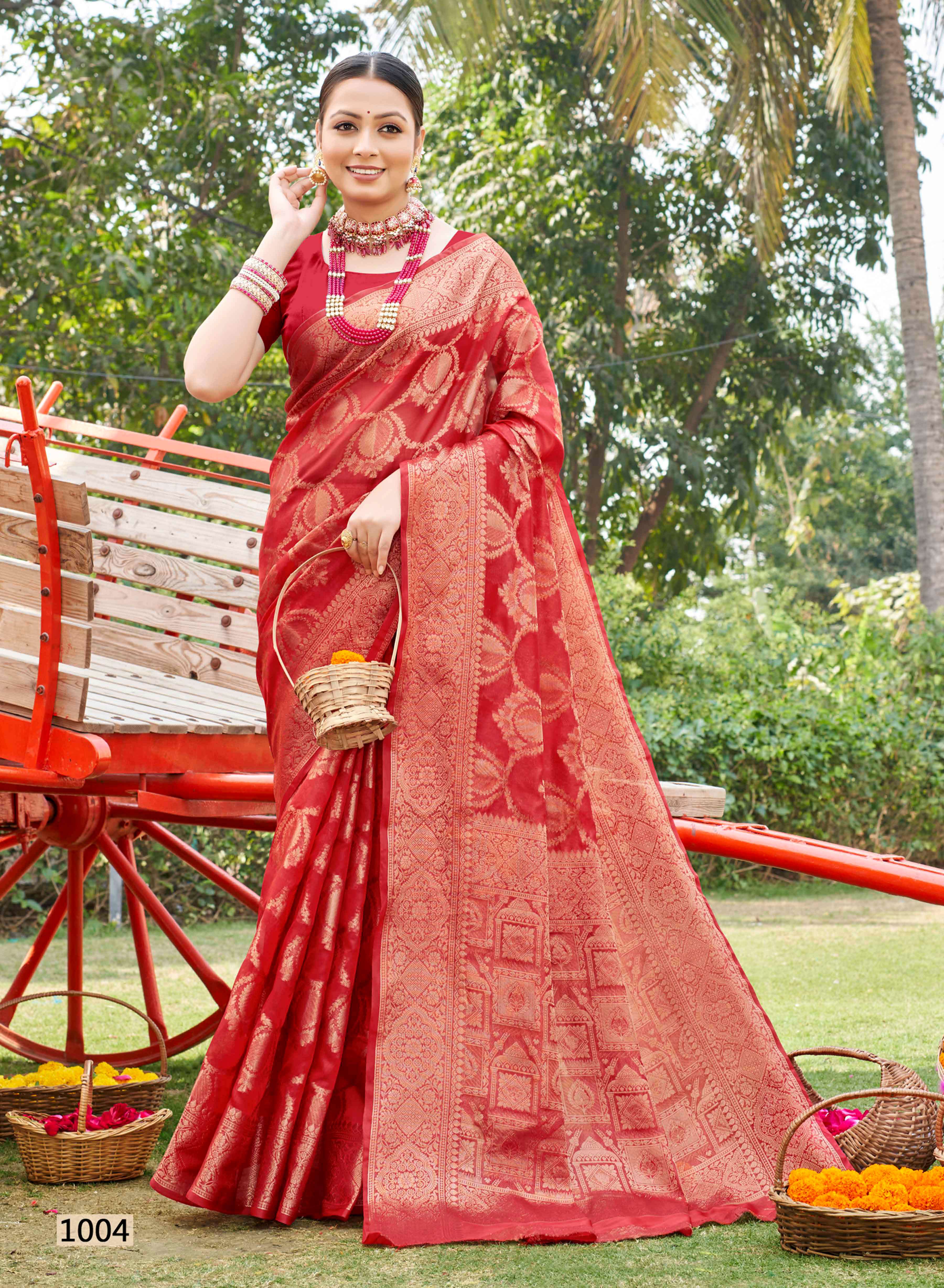  Saroj Manokamna vol.2 Soft organza  Saree Wholesale catalog    