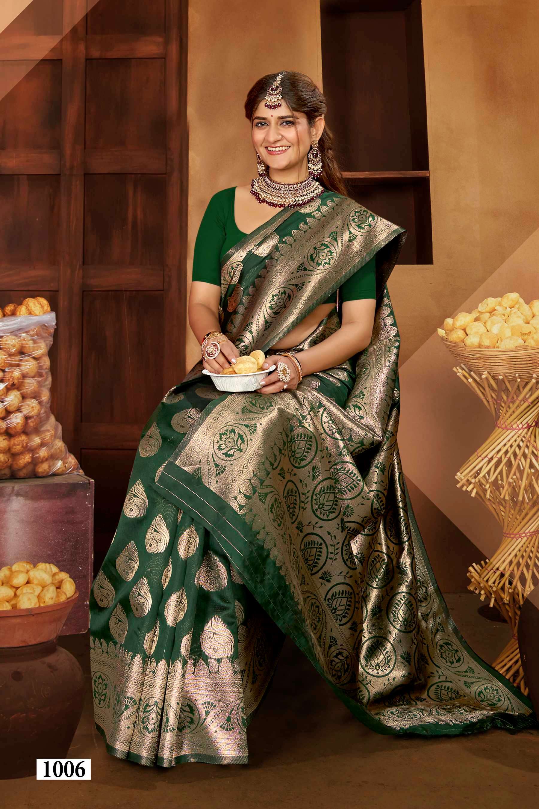 Saroj Resham silk  Vol - 2 Soft silk saree 