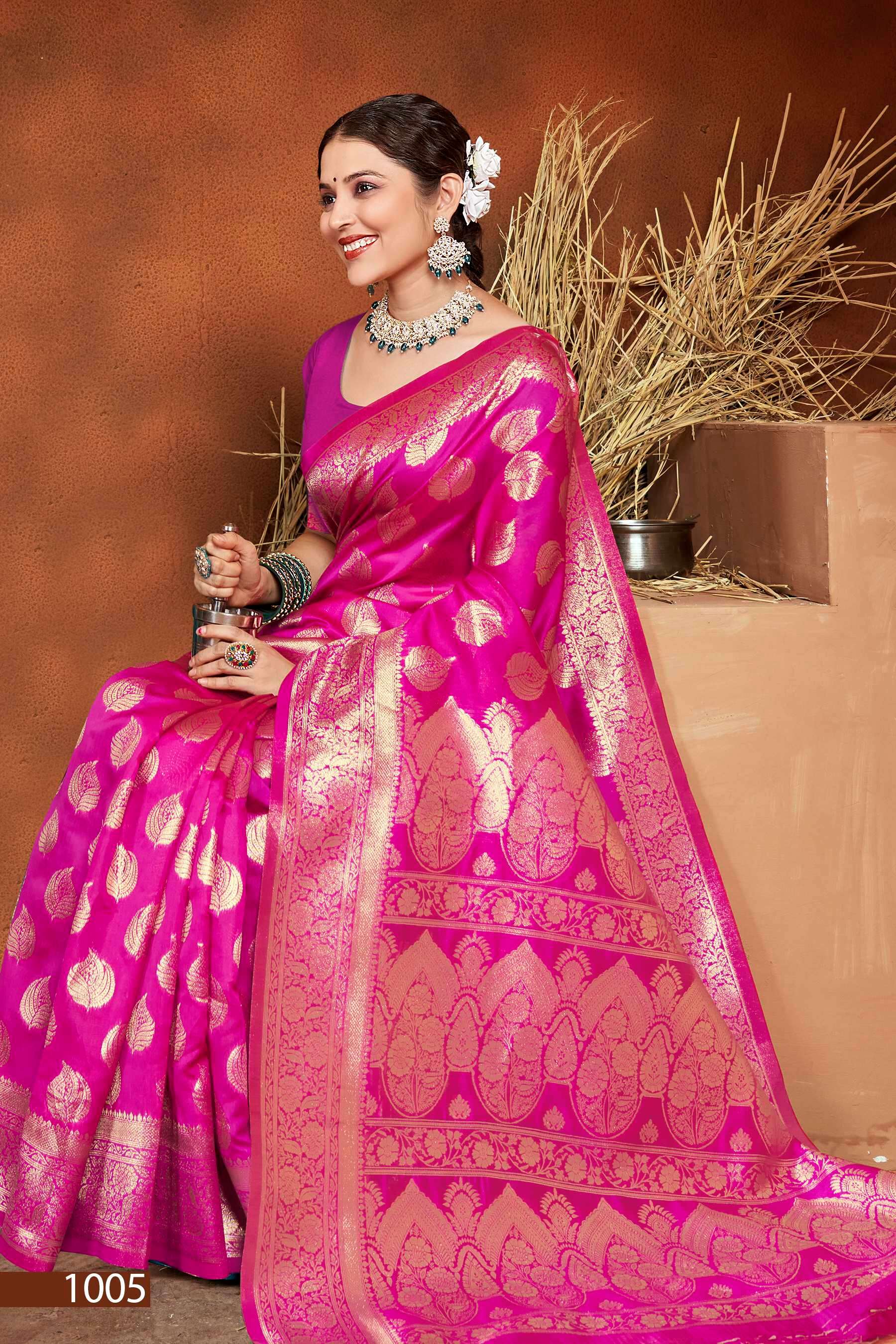 Saroj Resham silk  Vol - 4 Soft silk saree 