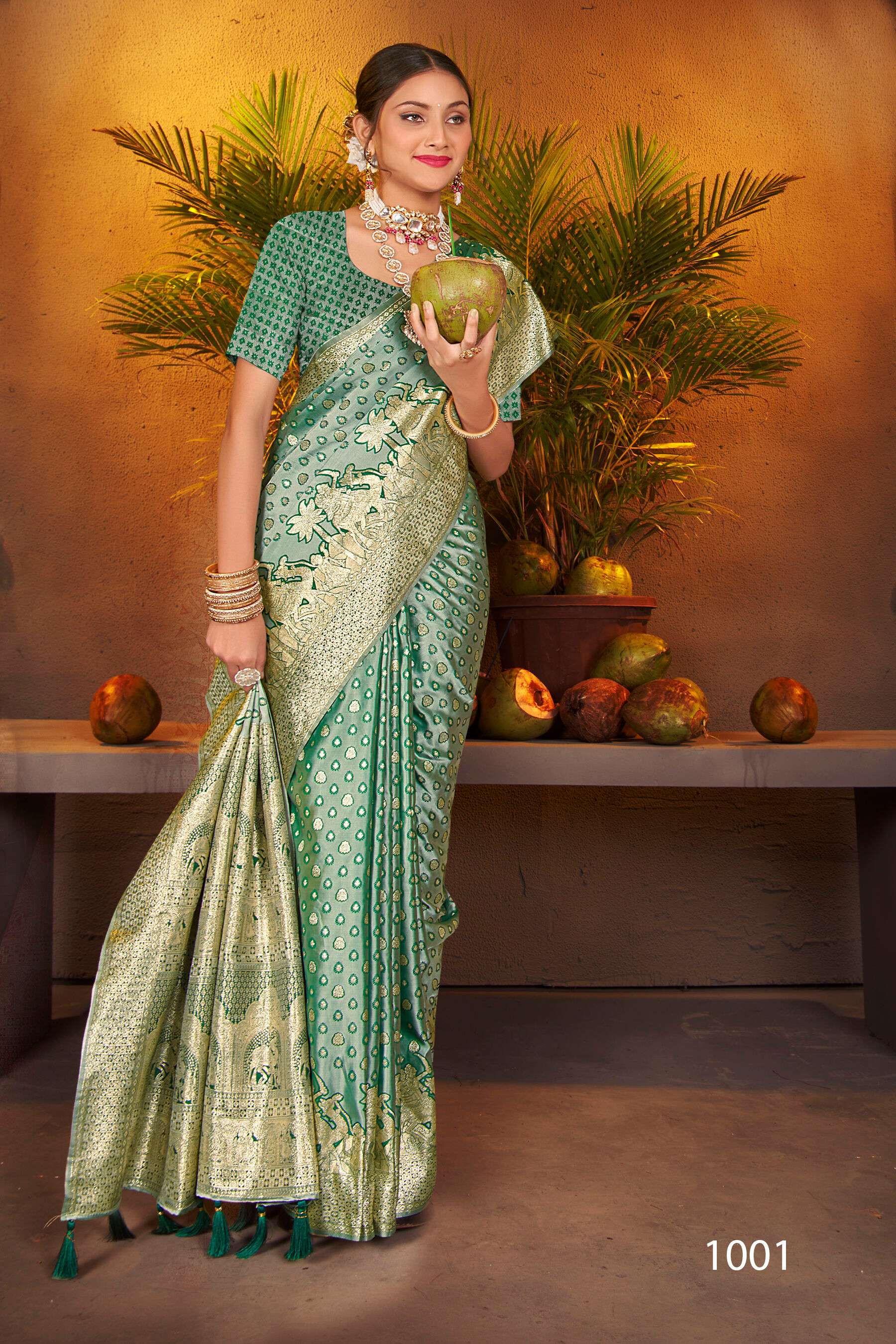 Saroj  Shreemati Vol - 1 Soft 50*600 soft  silk Wholesale catalog    