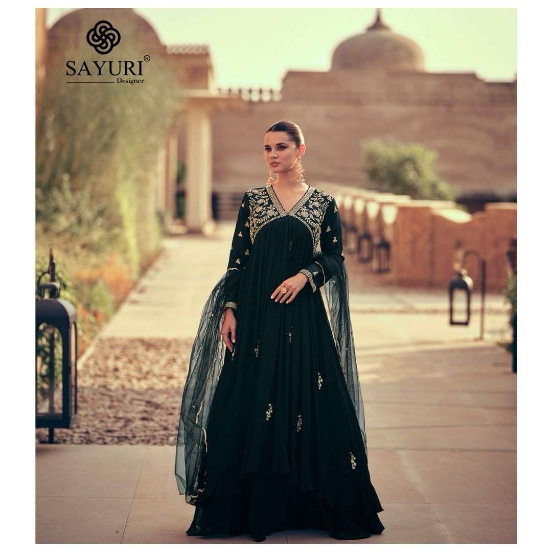 Sayuri Maskara Premium Silk Embroidered Salwar Kameez Wholesale catalog