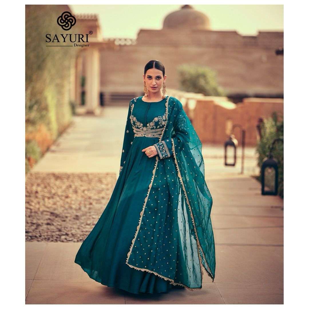 Sayuri Maskara Premium Silk Embroidered Salwar Kameez Wholesale catalog