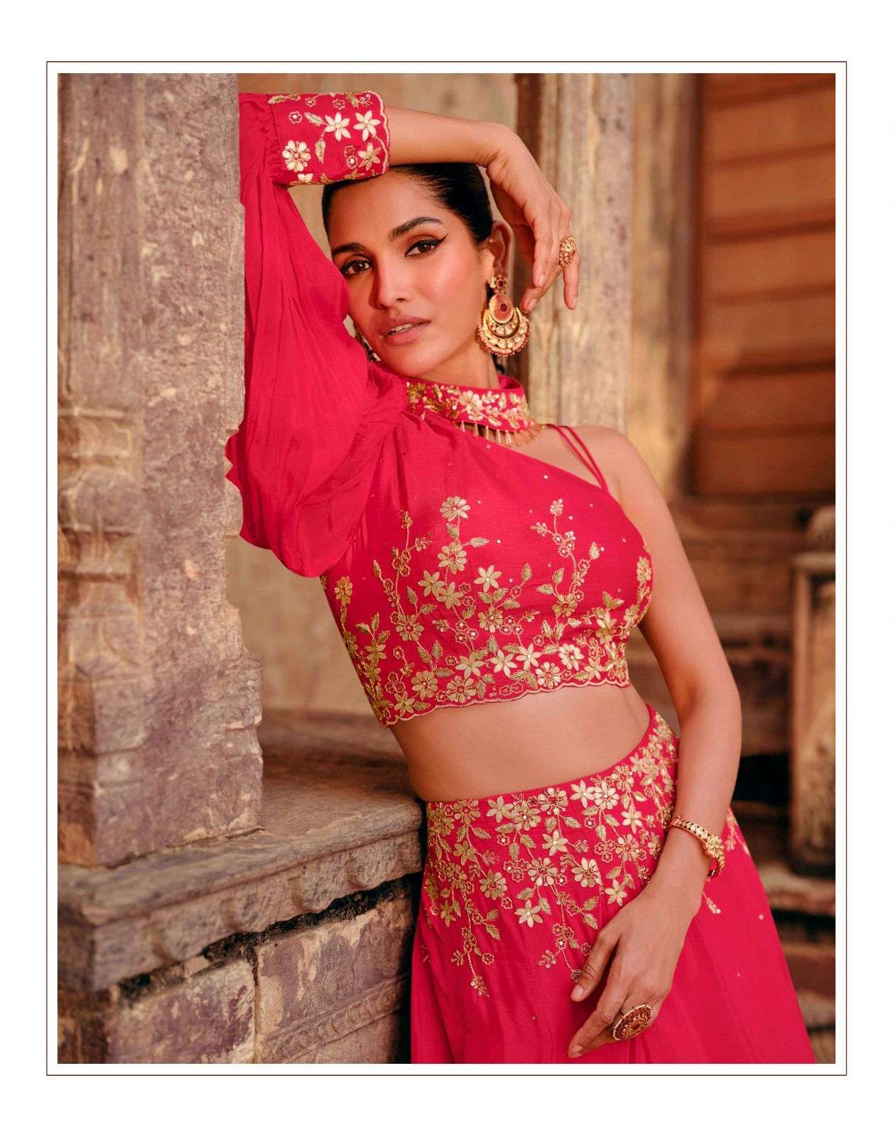 Sayuri Shezadi Real Chinon Wedding Wear Designer Gown Kurti Wholesale catalog