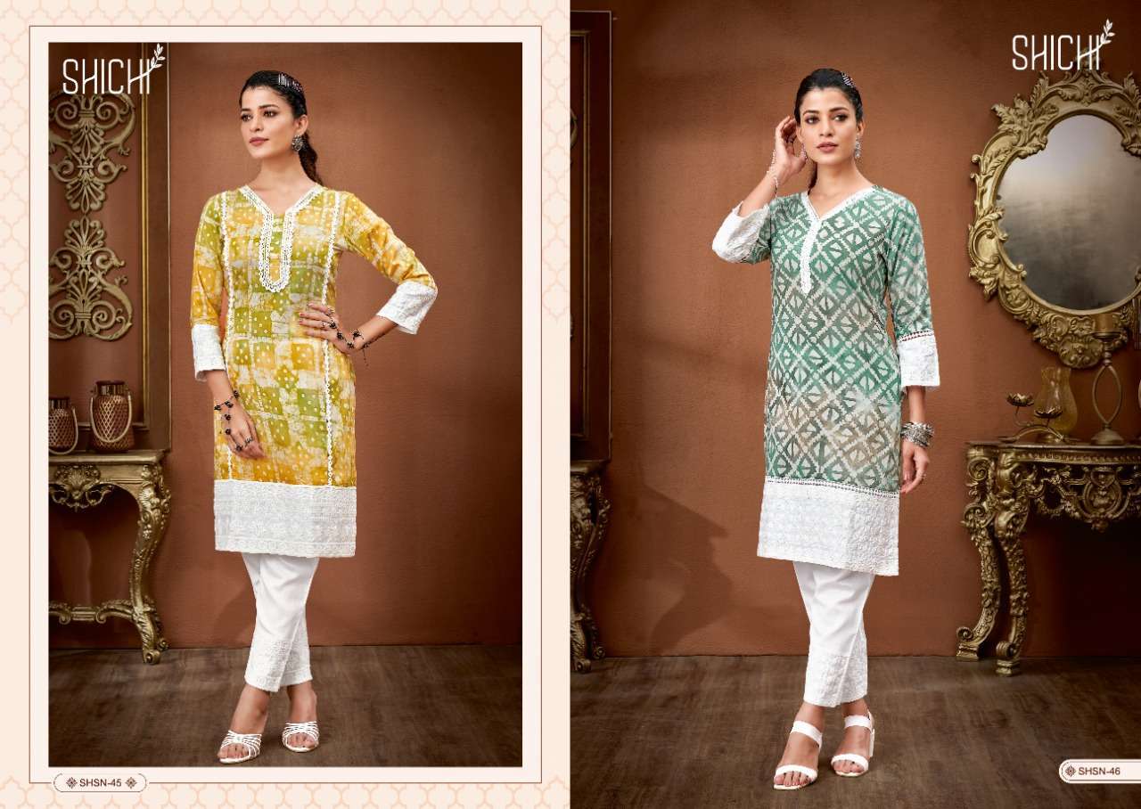Shichi Indo Fashion Kurti Wholesale catalog