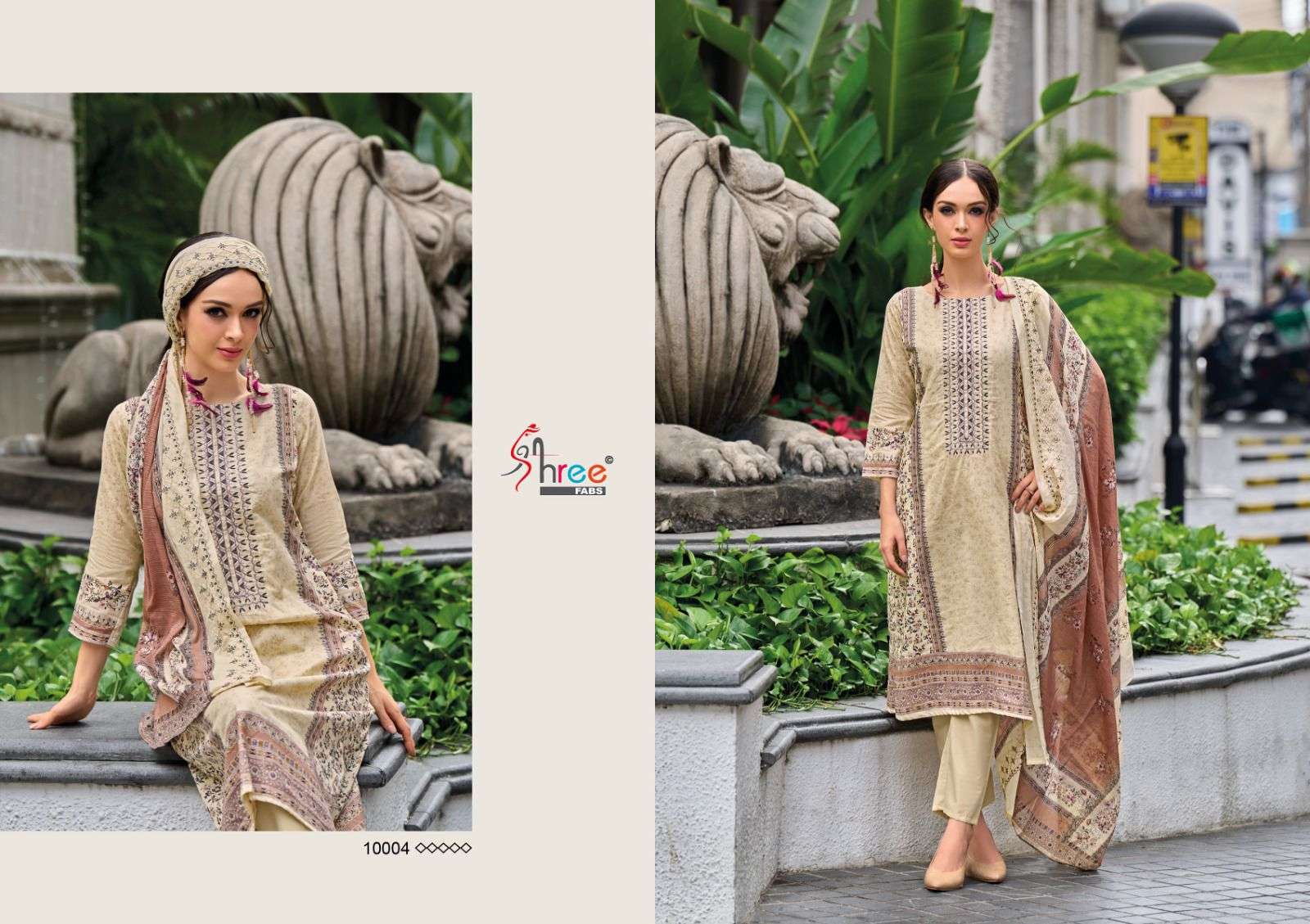 Shree Bin Saeed Lawn Collection Vol 10 Salwar Kameez Wholesale catalog