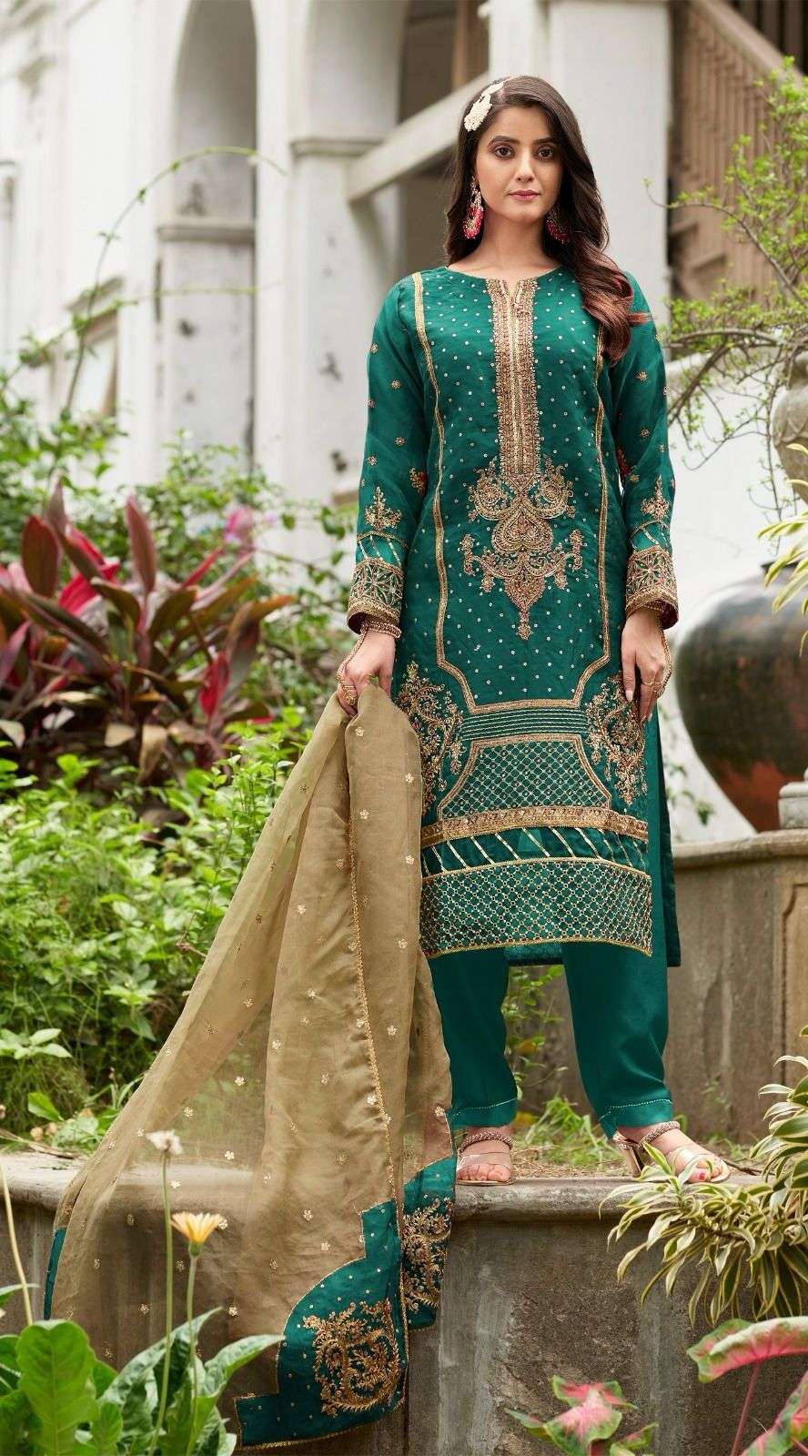 Shree R 1105 A To D Pakistani Suits Wholesale catalog