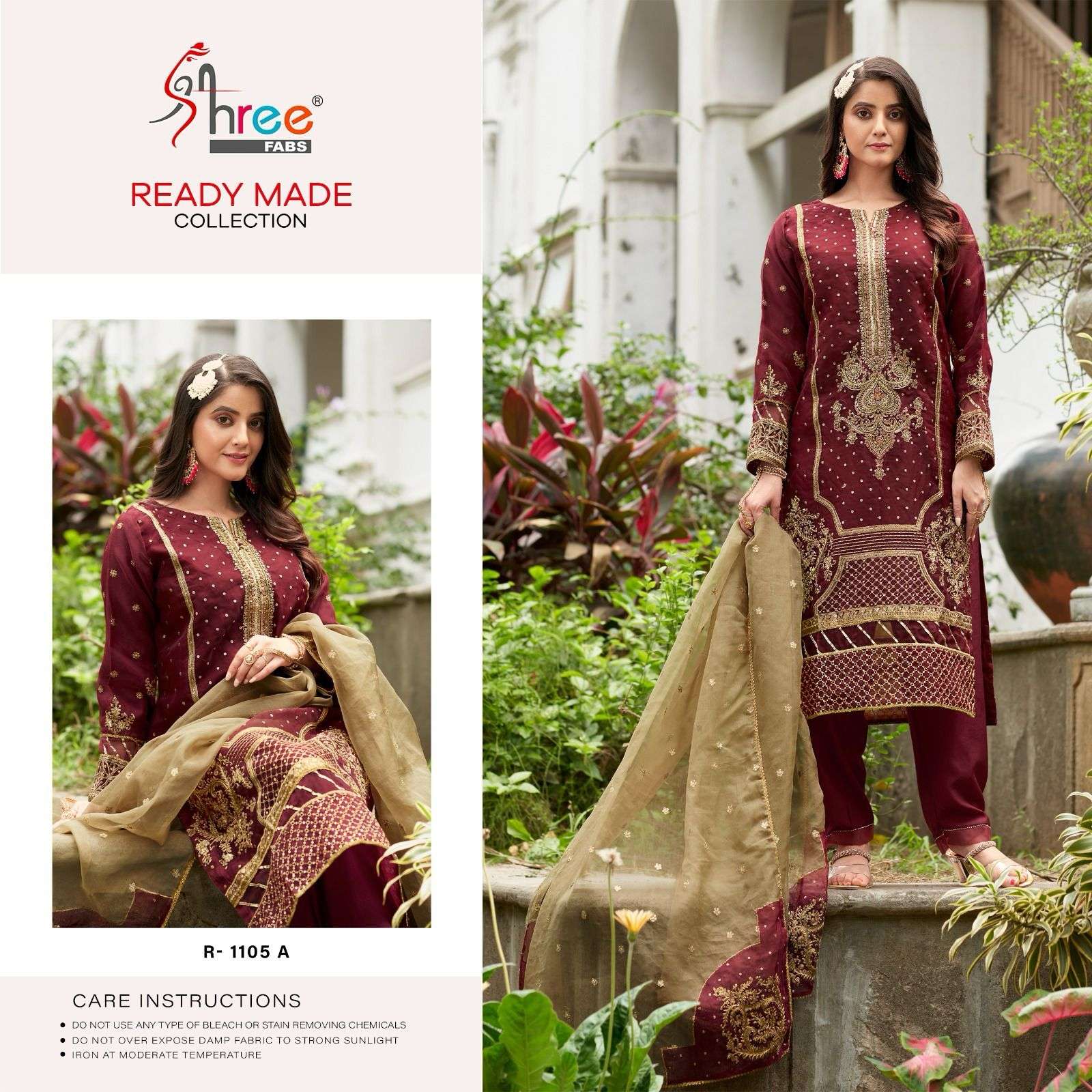 Shree R 1105 A To D Pakistani Suits Wholesale catalog