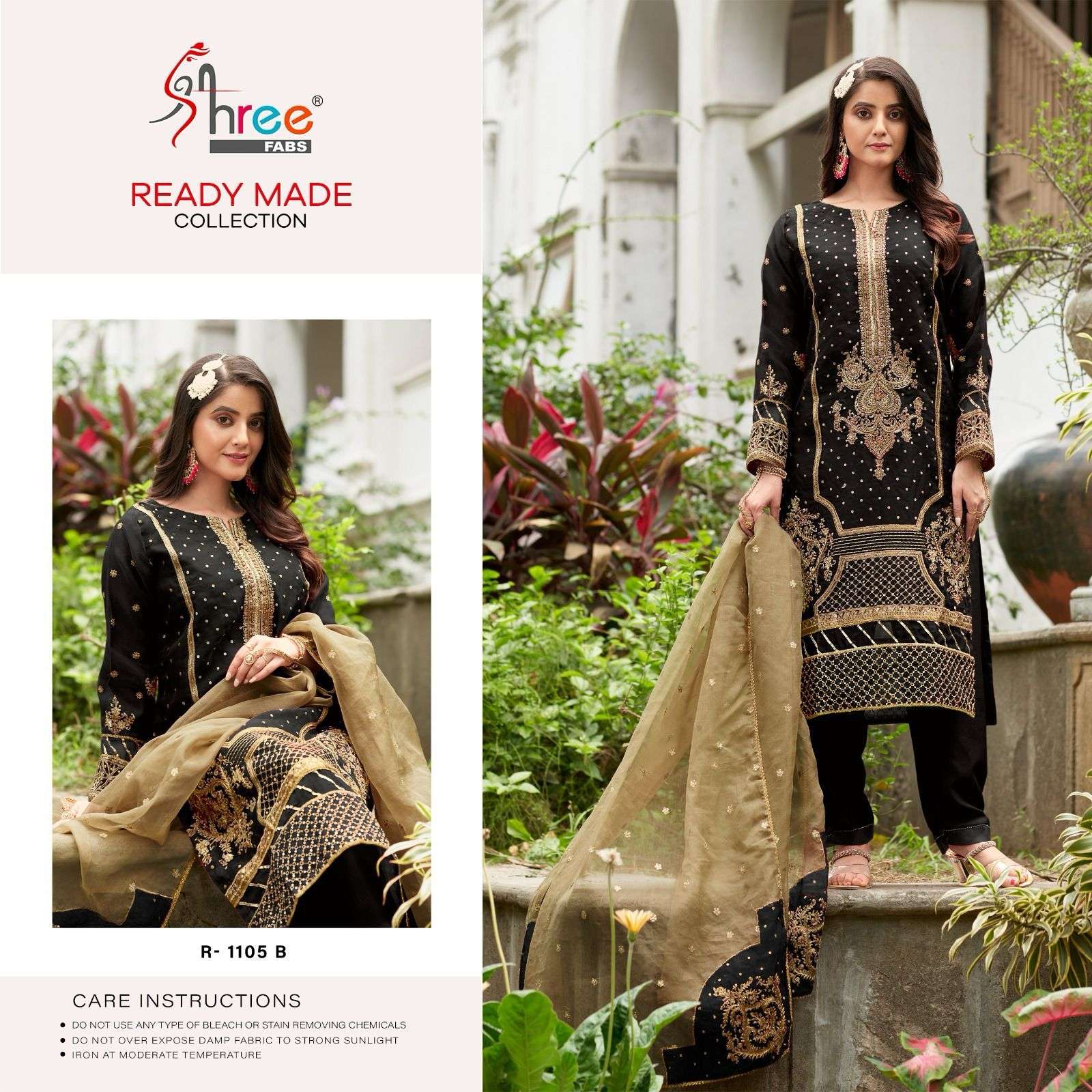Shree R 1105 A To D Pakistani Suits Wholesale catalog