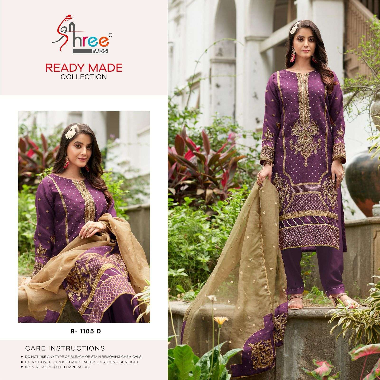 Shree R 1105 A To D Pakistani Suits Wholesale catalog