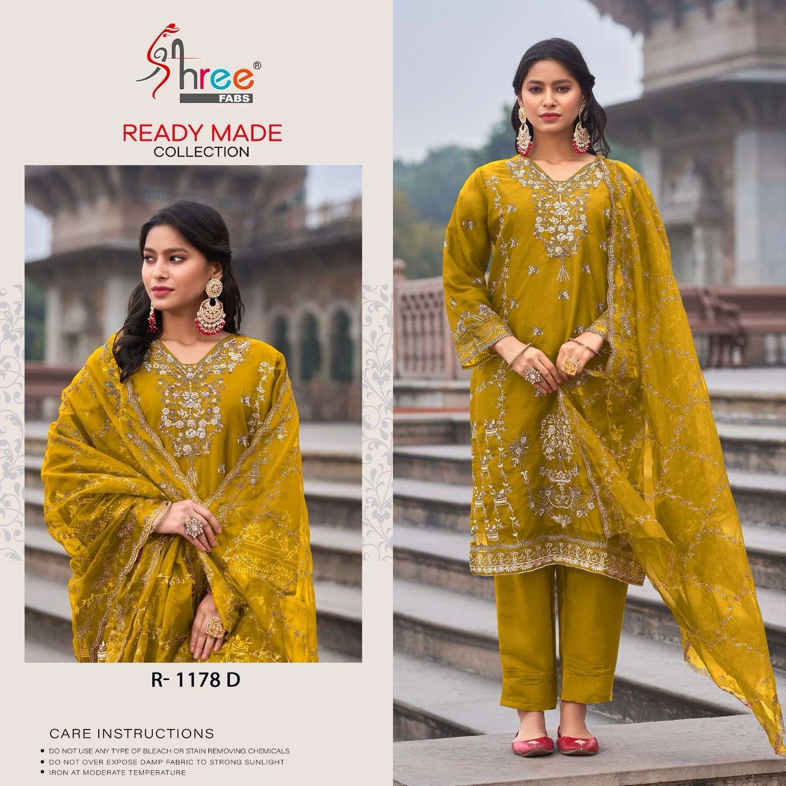 Shree R 1178 Organza Pakistani Suits Wholesale catalog
