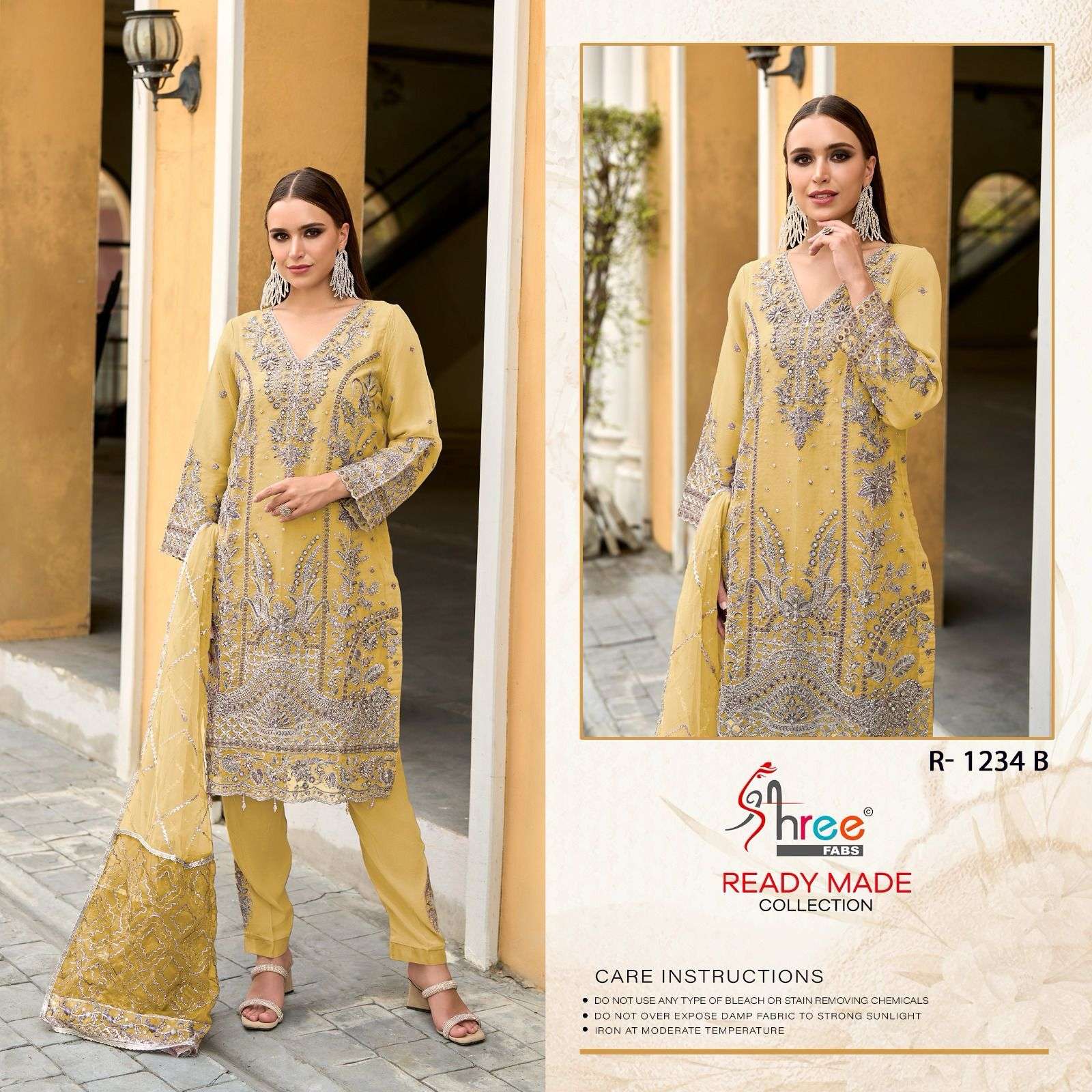Shree R 1234 A To D Pakistani Suits Wholesale catalog