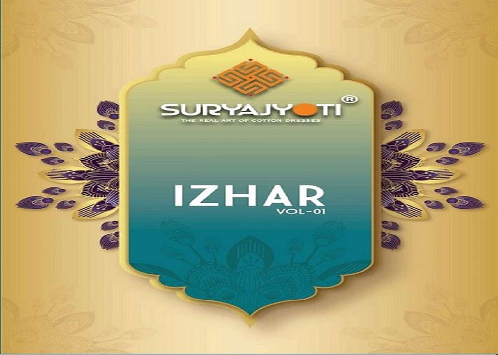 Suryajyoti Izhar Vol-1 -Dress Material -Wholesale Catalog