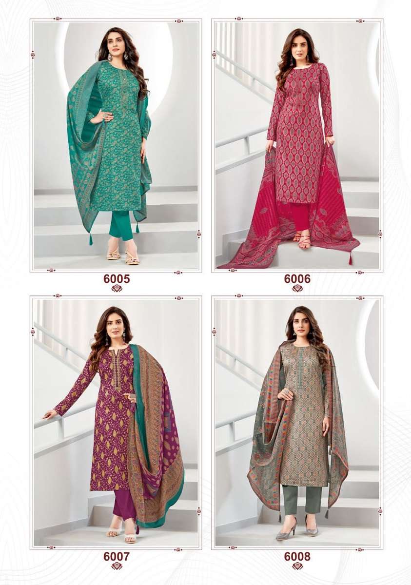Suryajyoti Kalki Vol-6 -Dress Material -Wholesale Catalog