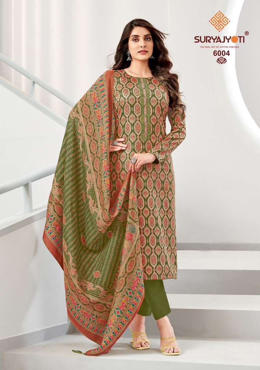 Suryajyoti Kalki Vol-6 -Dress Material -Wholesale Catalog