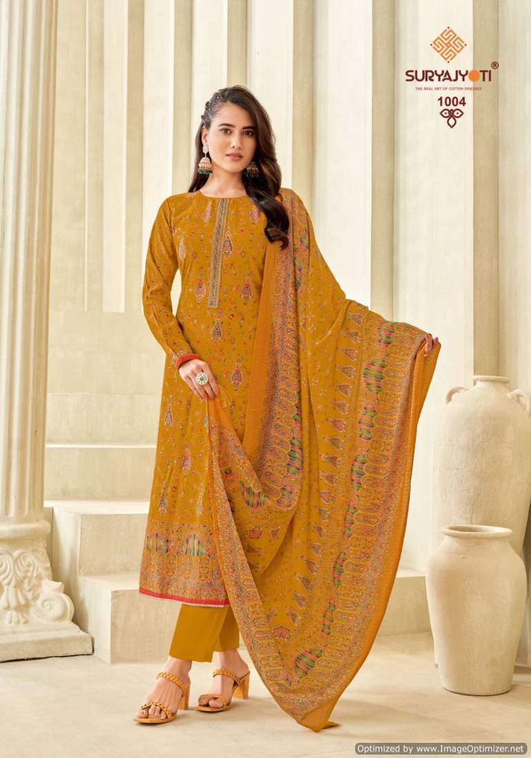Suryajyoti Pushpa Vol-1 -Dress Material -Wholesale Catalog