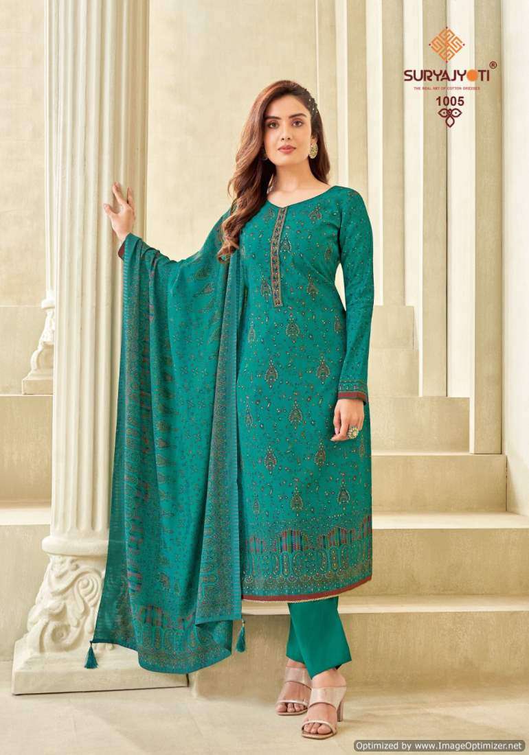 Suryajyoti Pushpa Vol-1 -Dress Material -Wholesale Catalog