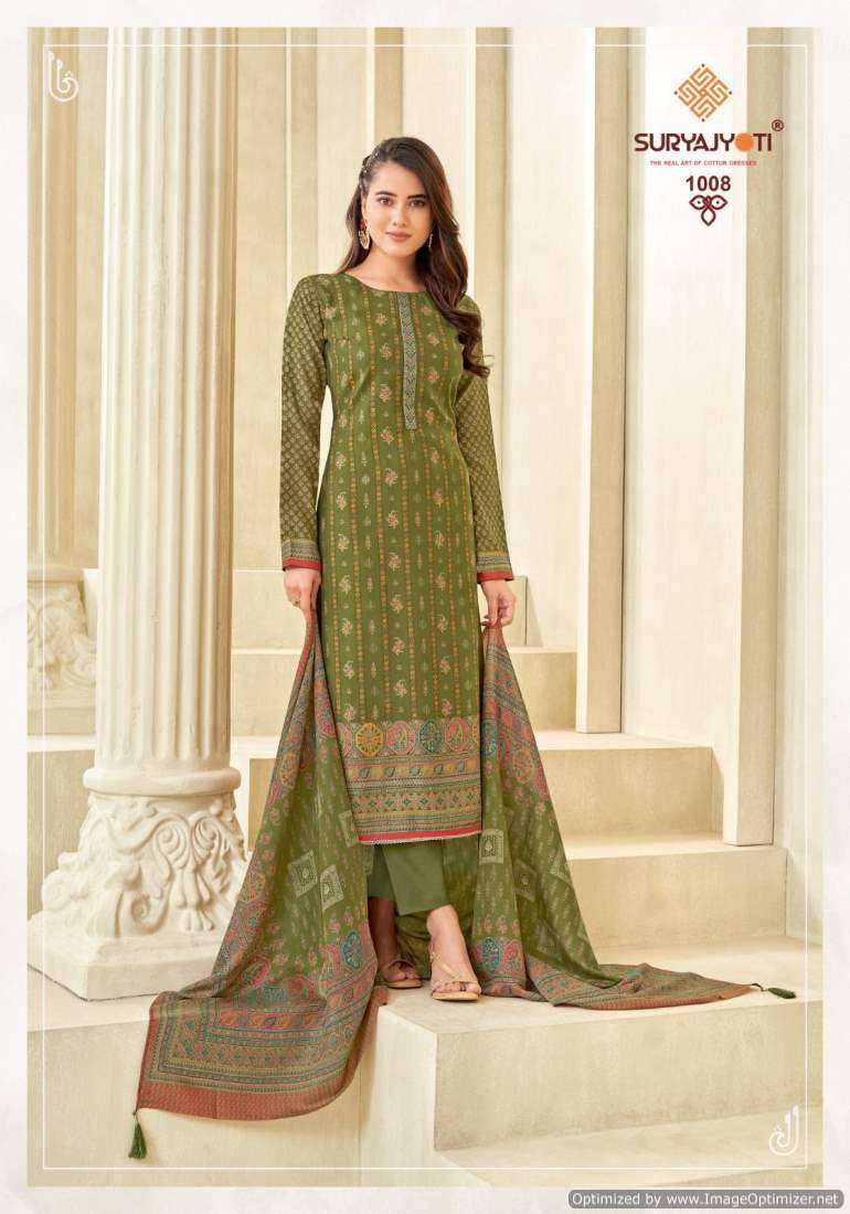 Suryajyoti Pushpa Vol-1 -Dress Material -Wholesale Catalog