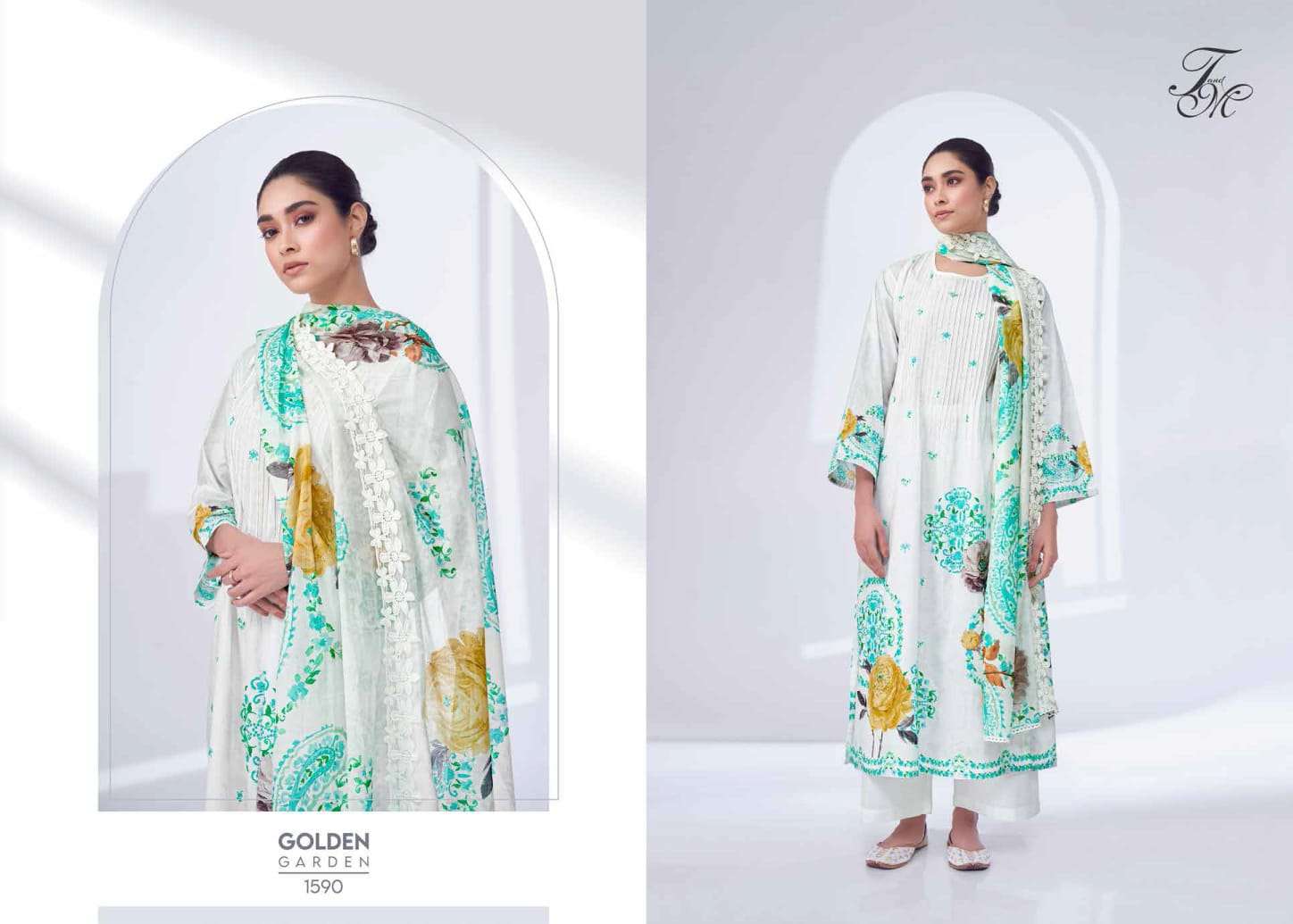 T&M GOLDEN GARDEN Salwar Kameez Wholesale catalog