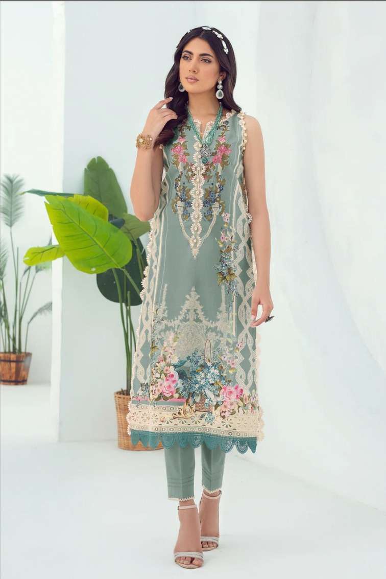 Taj 484 And 486 Chiffon Dupatta Pakistani  Suits Wholesale catalog