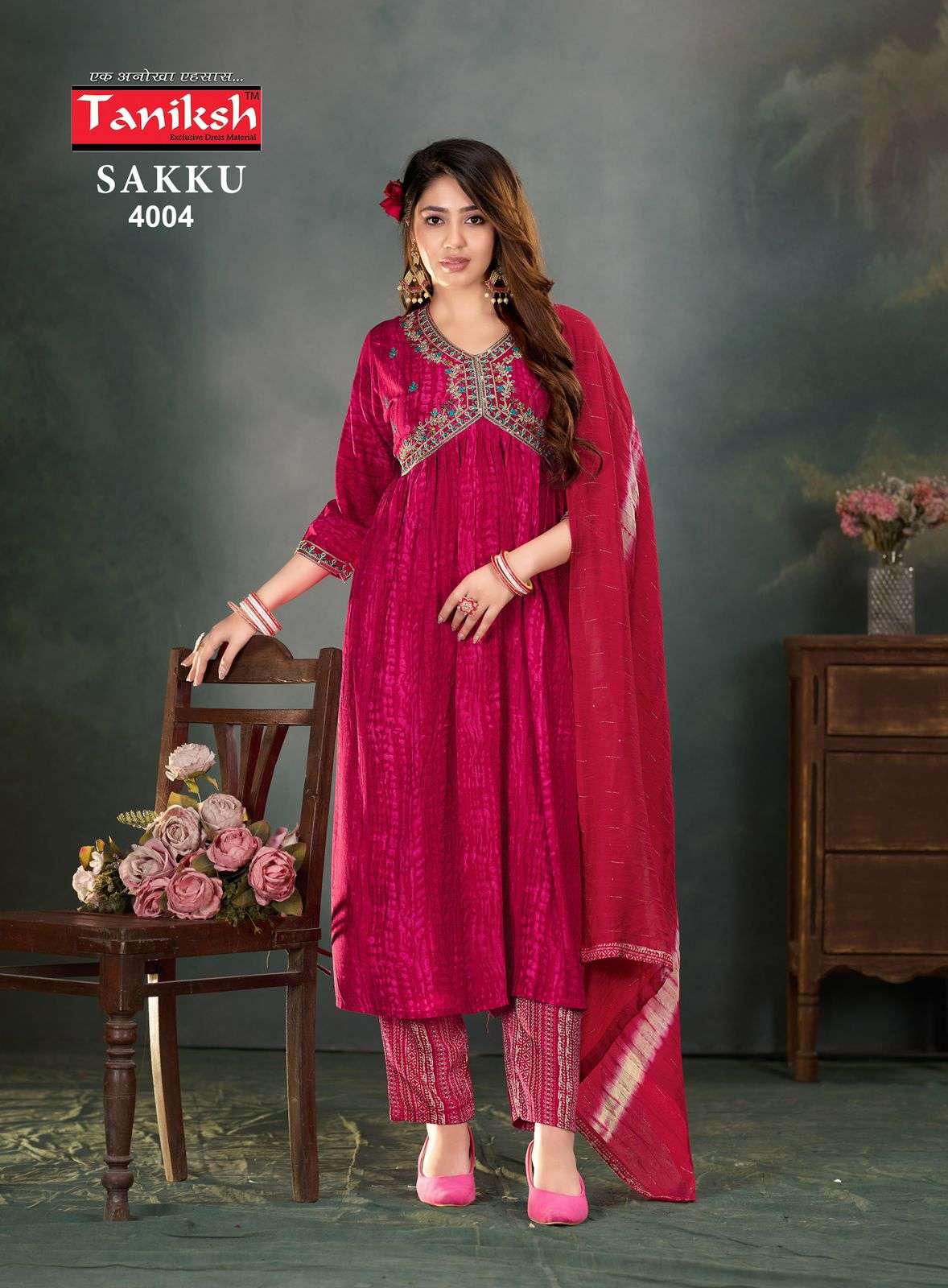 TANIKSH SAKKU vol 4 ALIA CUT Kurti Wholesale catalog