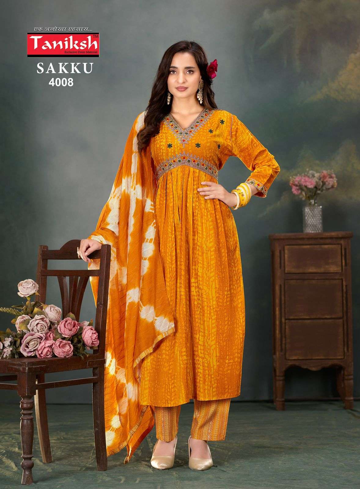 TANIKSH SAKKU vol 4 ALIA CUT Kurti Wholesale catalog
