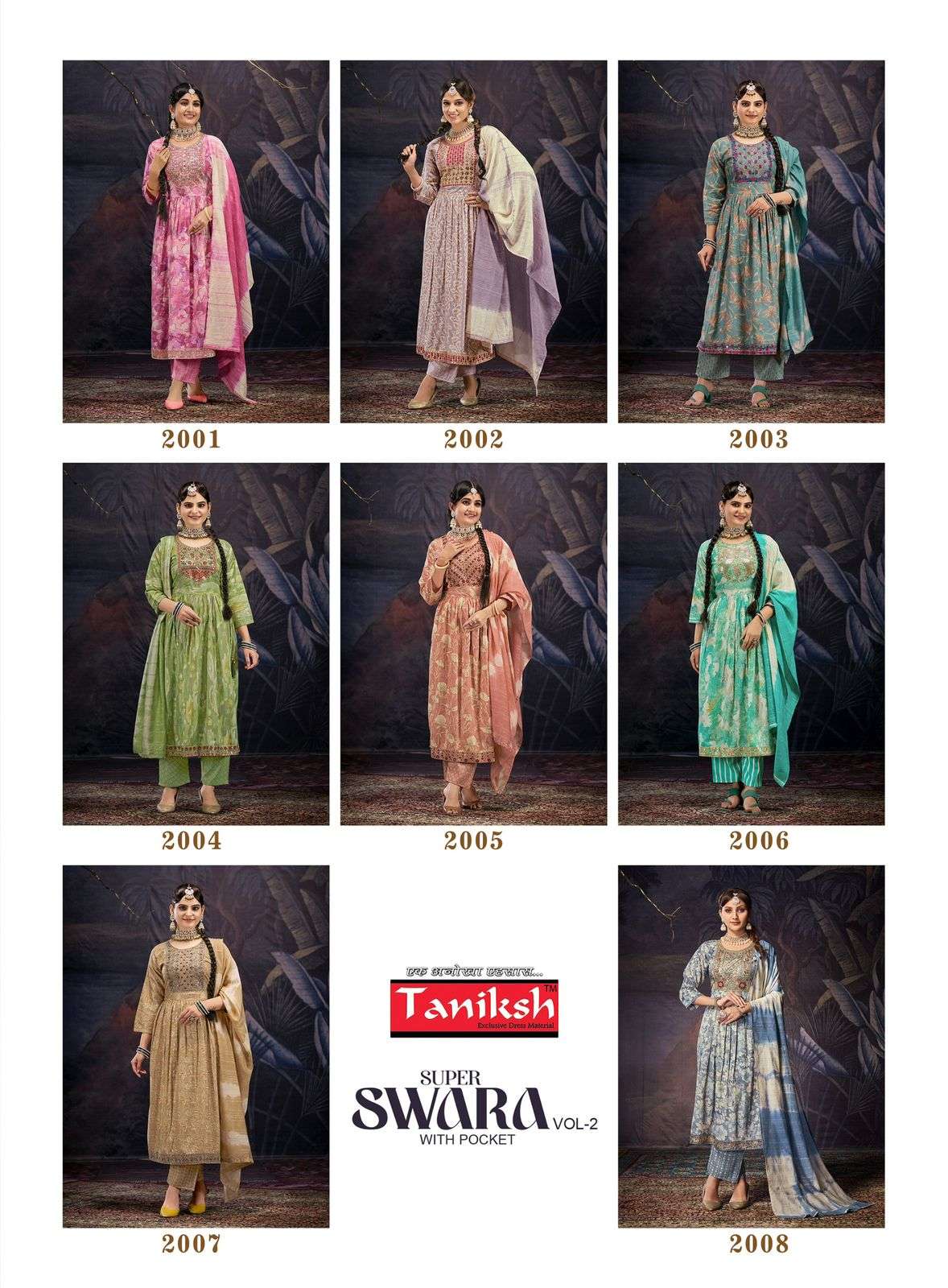 TANIKSH SUPER SWARA vol -2 Kurti Wholesale catalog