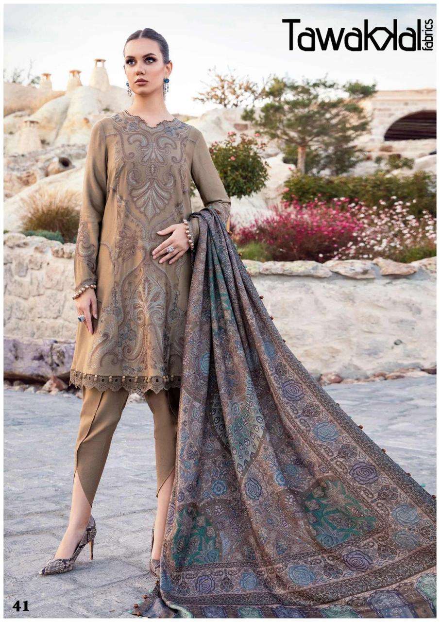 Tawakkal Mehroz Vol 5 Dress Materilas Wholesale catalog