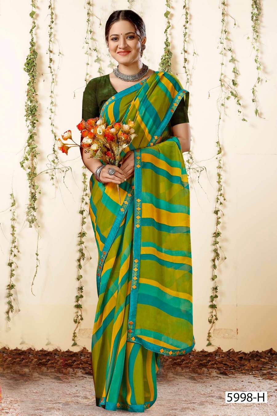 THAR 6263 INDER SILK MILLS Saree Wholesale catalog