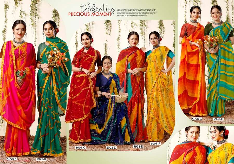 THAR 6263 INDER SILK MILLS Saree Wholesale catalog