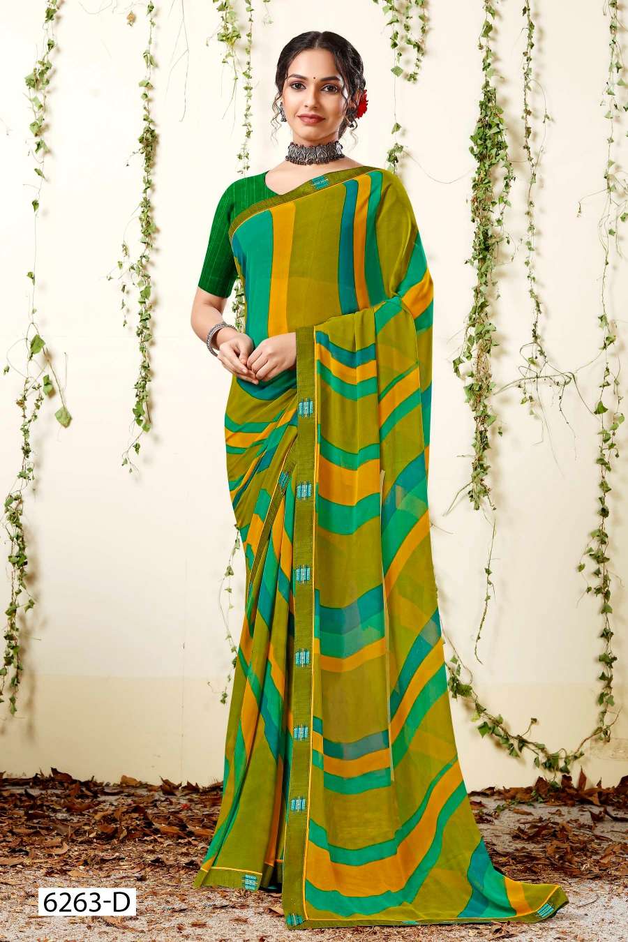 TRAVEL INDER SILK MILLS Saree Wholesale catalog