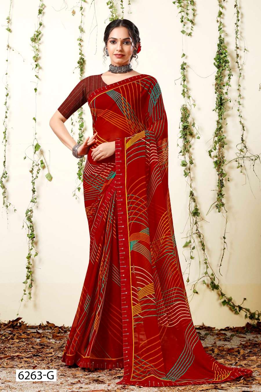 TRAVEL INDER SILK MILLS Saree Wholesale catalog