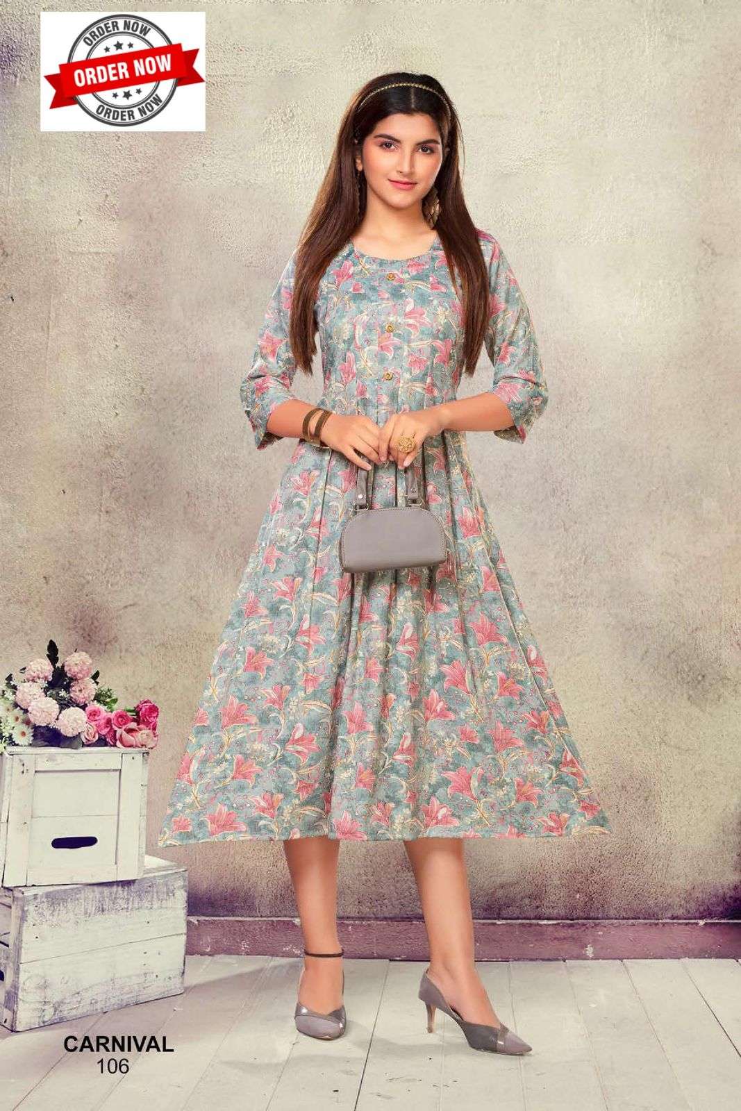 TRENDY CARNIVAL VOL.1 Kurti Wholesale catalog
