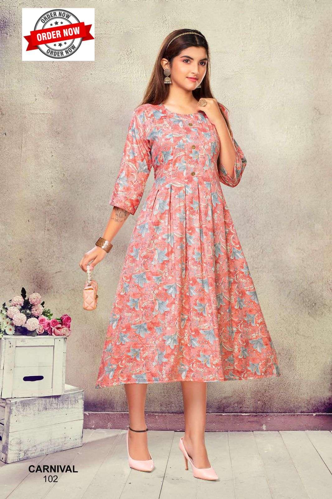 TRENDY CARNIVAL VOL.1 Kurti Wholesale catalog