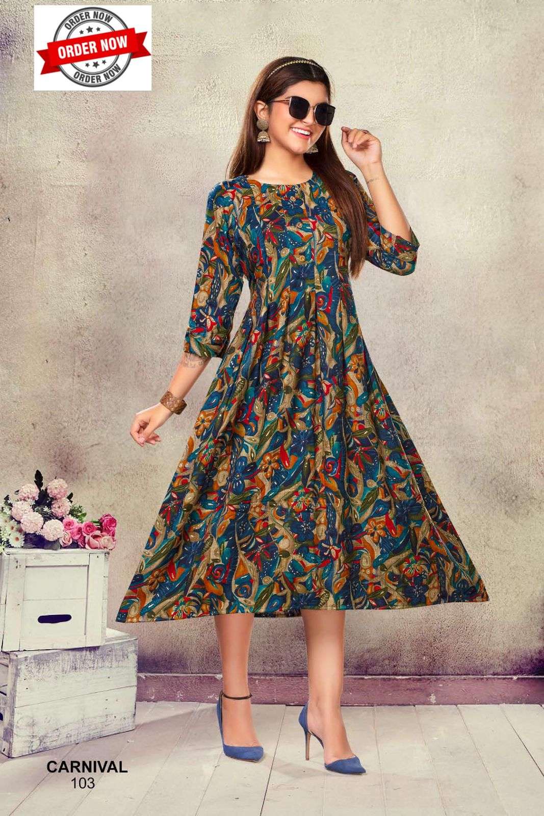 TRENDY CARNIVAL VOL.1 Kurti Wholesale catalog