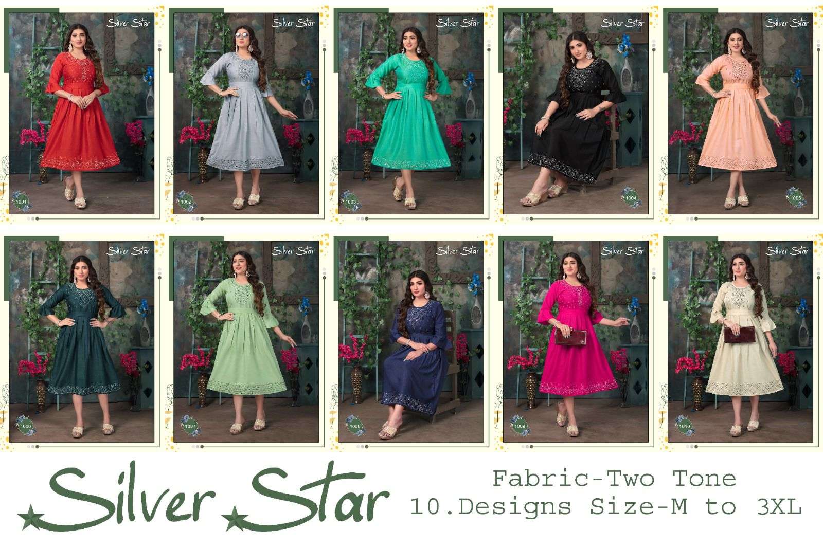 TRENDY SILVER STAR VOL.1 Kurti Wholesale catalog