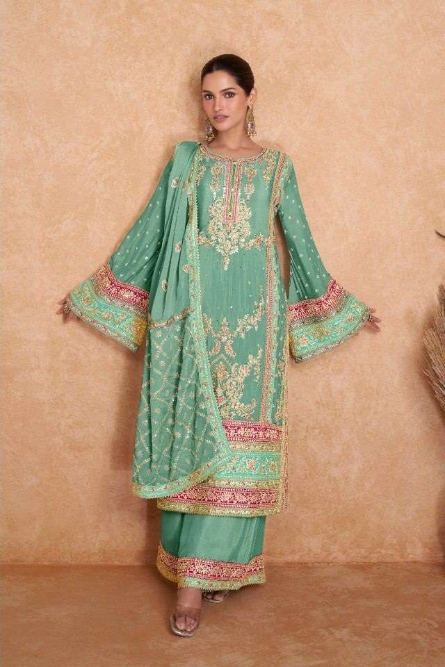 Vedika 7406 A To F Salwar Suits Wholesale catalog