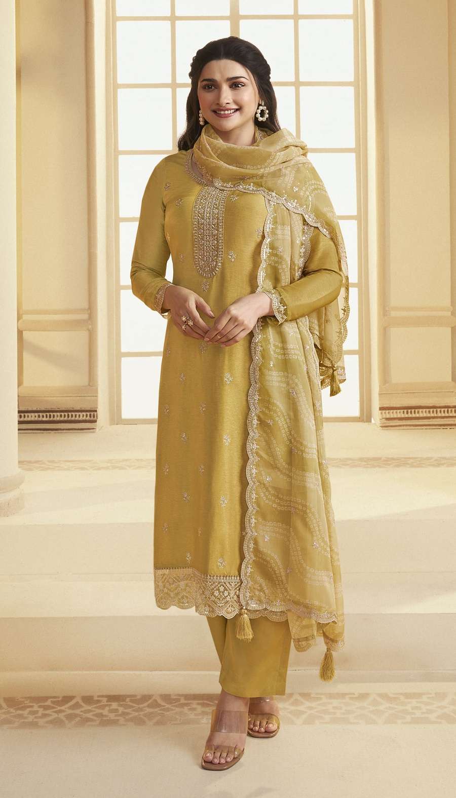 Vinay Kuleesh Shohini Dola Silk Designer Salwar Suits Wholesale catalog