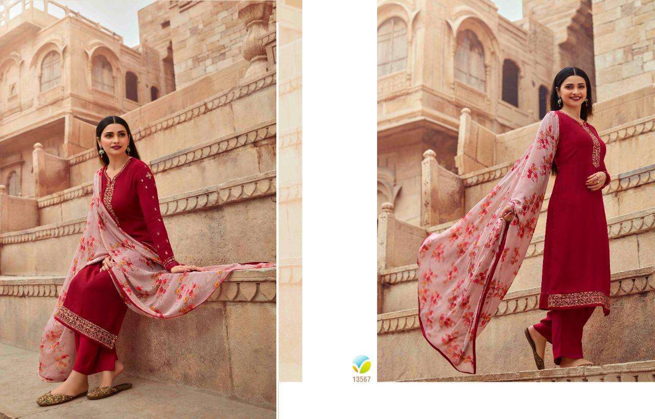 Vinay Silkina Royal Crepe Vol 30 Georgette Salwar Kameez Wholesale catalog