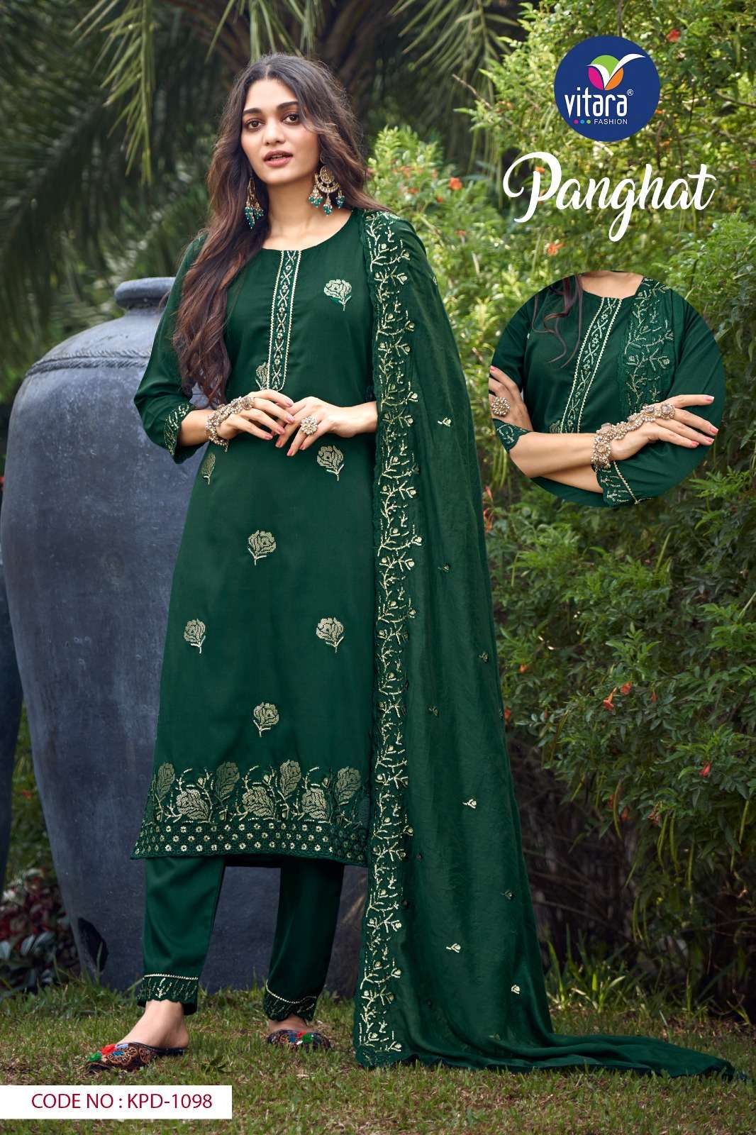 Vitara fashion PANGHAT Vol -3 Kurti Wholesale catalog