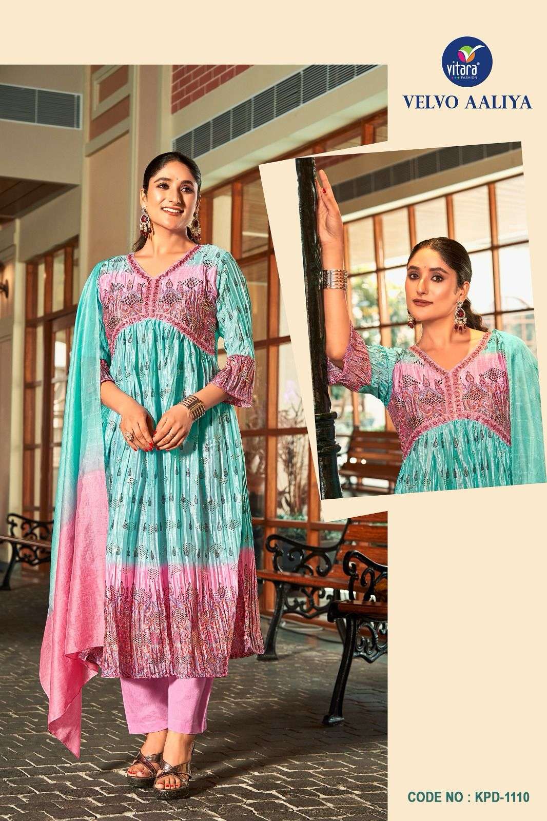 Vitara fashion velvo alia vol -1 Kurti Wholesale catalog