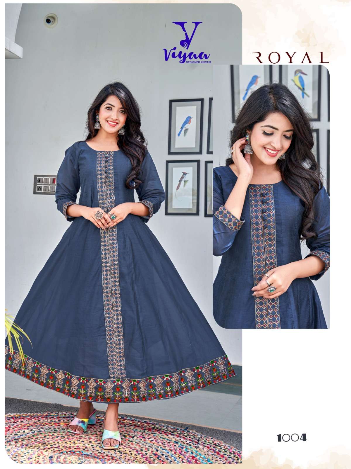VIYAA DESIGNER PREETI Kurti Wholesale catalog