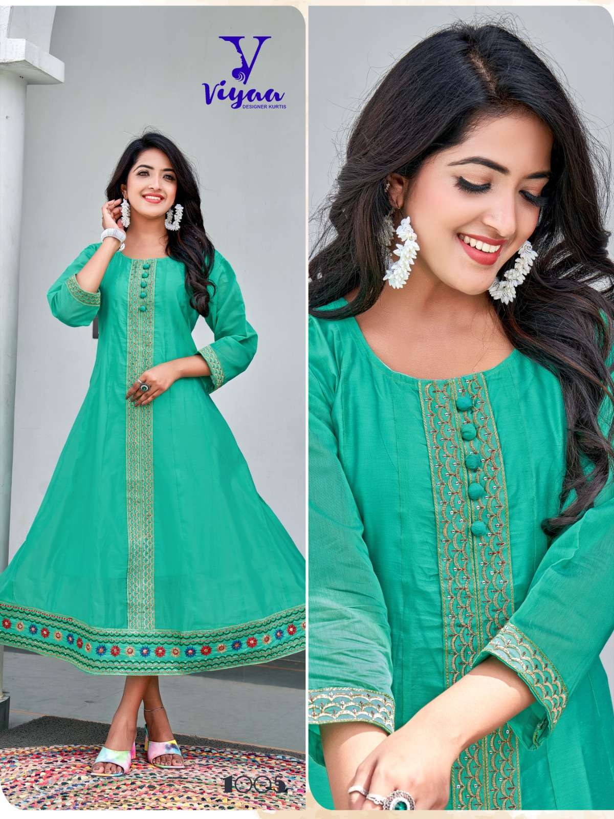 VIYAA DESIGNER PREETI Kurti Wholesale catalog