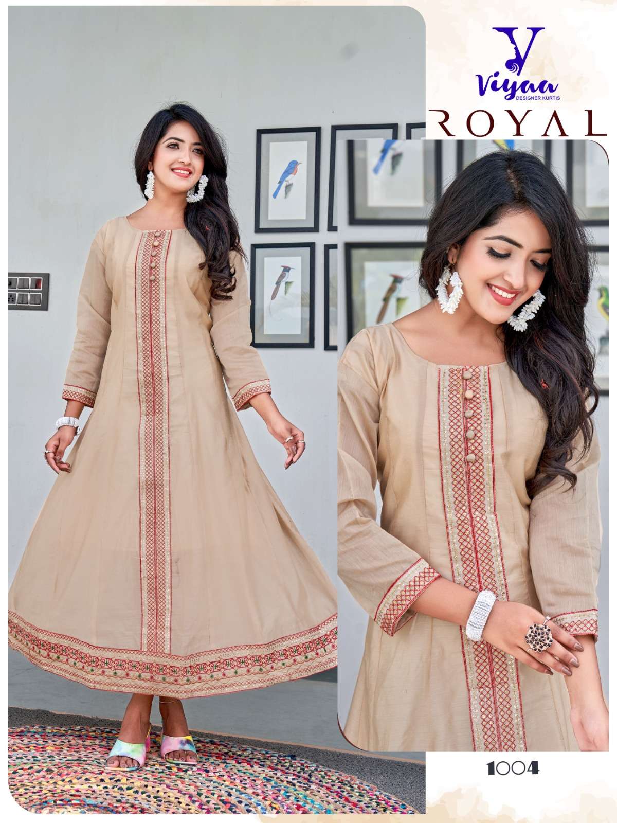 VIYAA DESIGNER PREETI Kurti Wholesale catalog