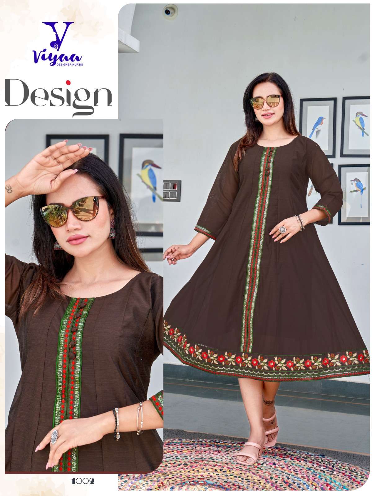 VIYAA DESIGNER PREETI Kurti Wholesale catalog